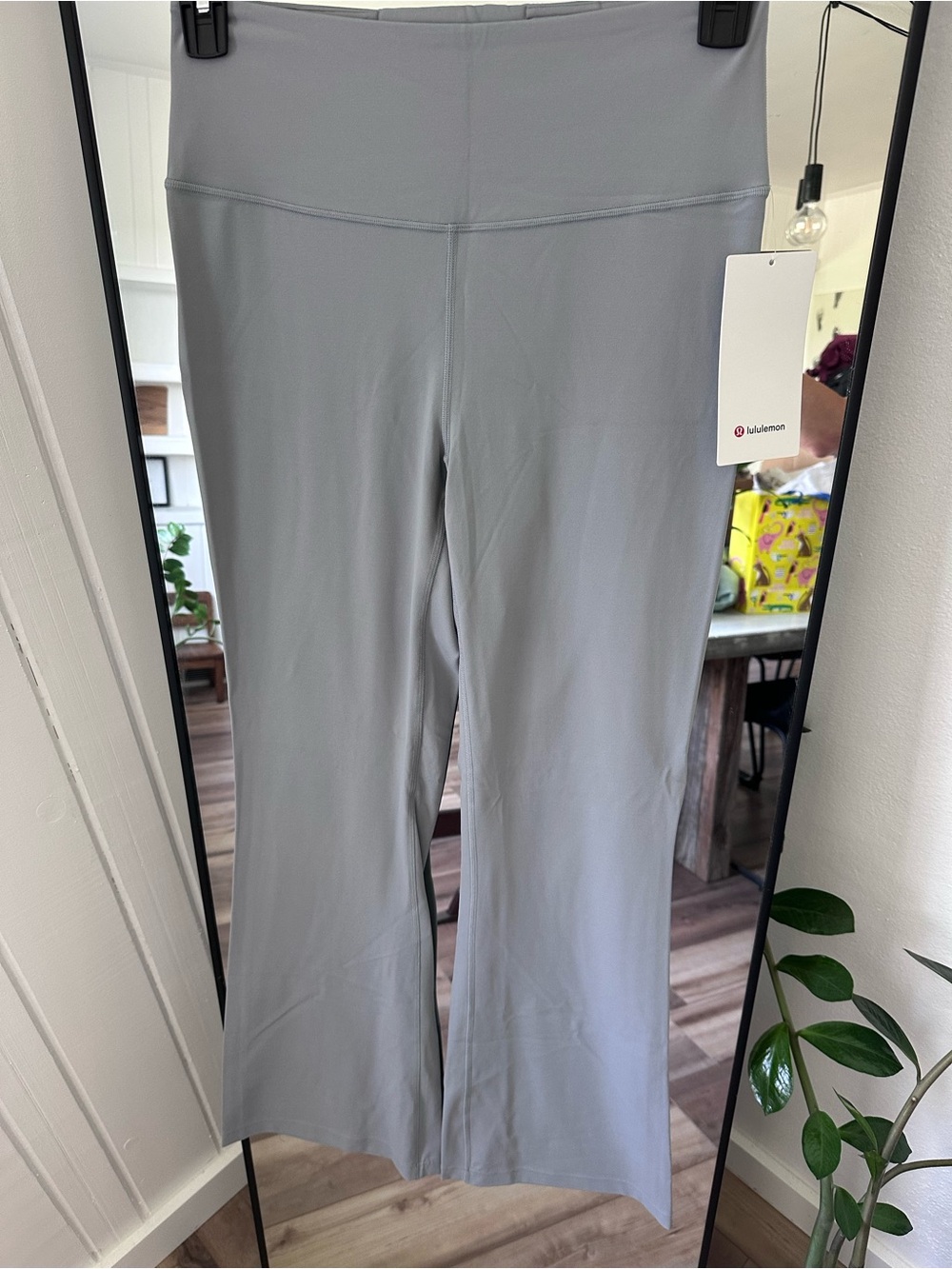 lululemon athletica Gray Flare Leggings